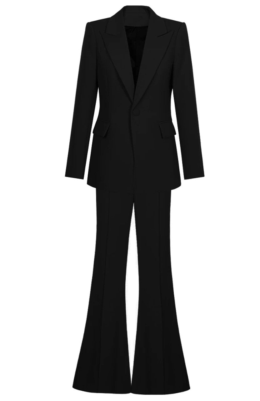 Long Sleeve Suit Hot Pink