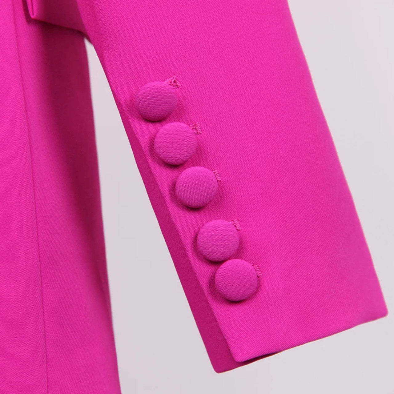 Long Sleeve Suit Hot Pink