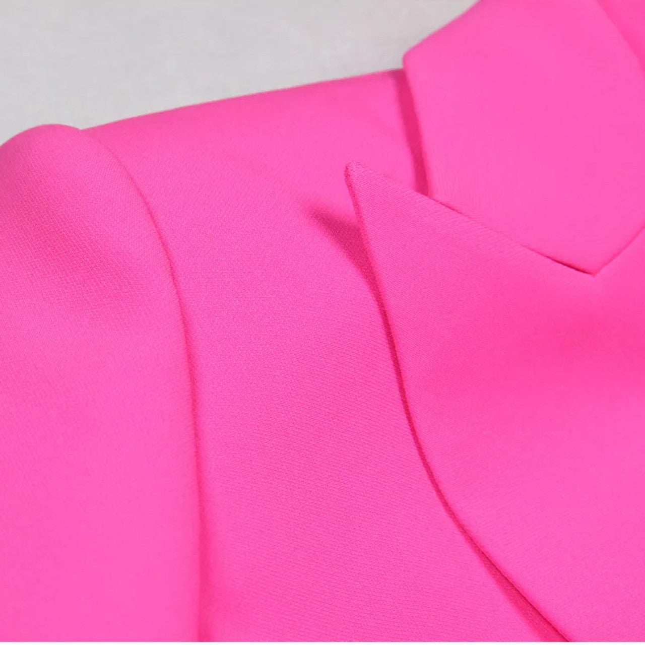 Long Sleeve Three Piece Set Hot Pink