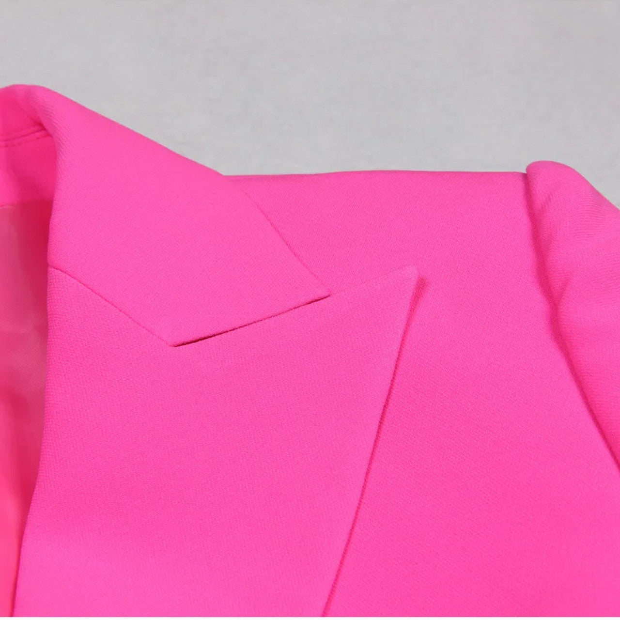 Long Sleeve Three Piece Set Hot Pink