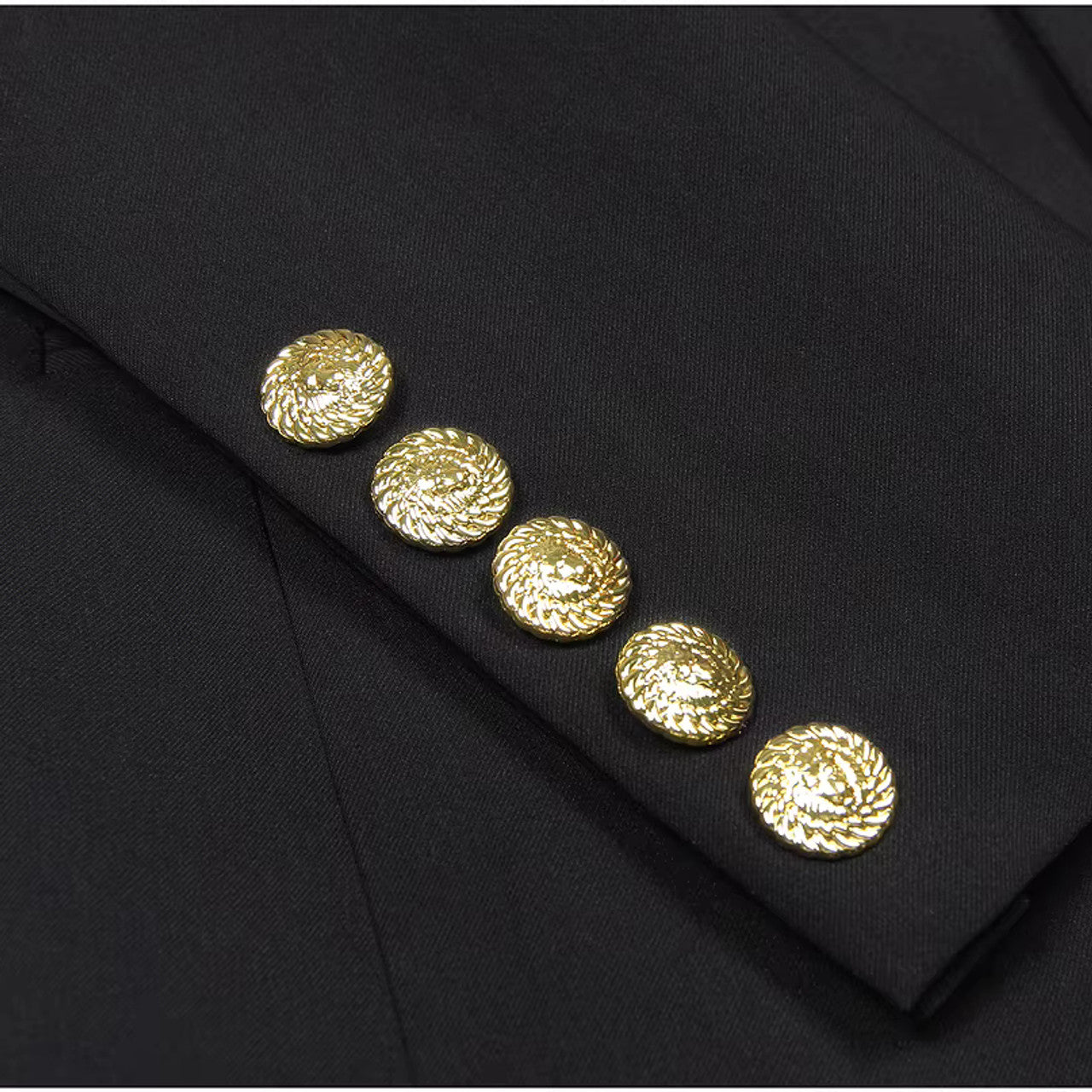 Long Sleeve Two Button Blazer White
