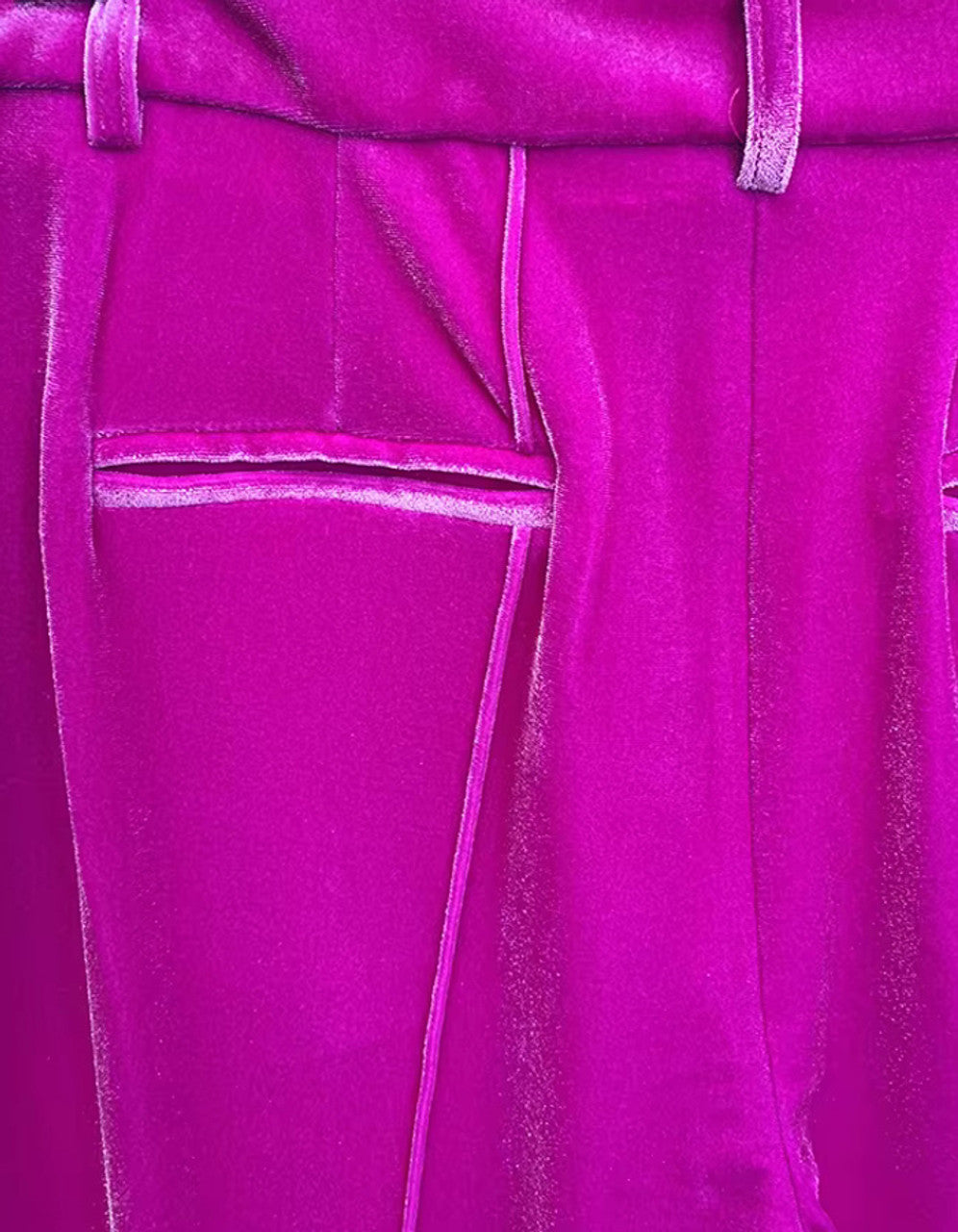 Long Sleeve Velvet Suit