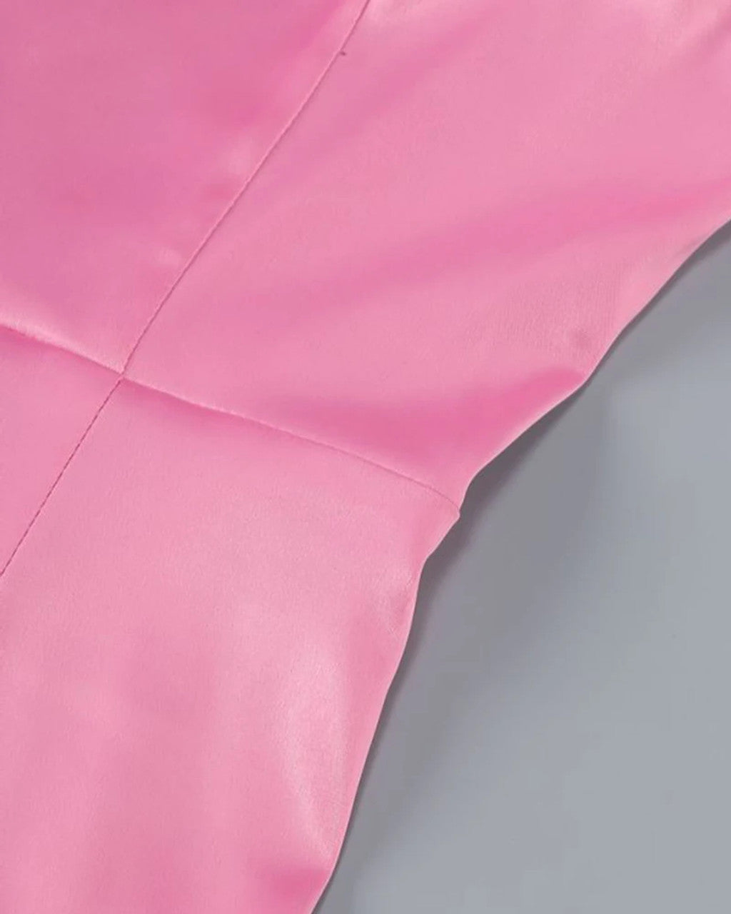 Puff Detail Dress Pink HV1652