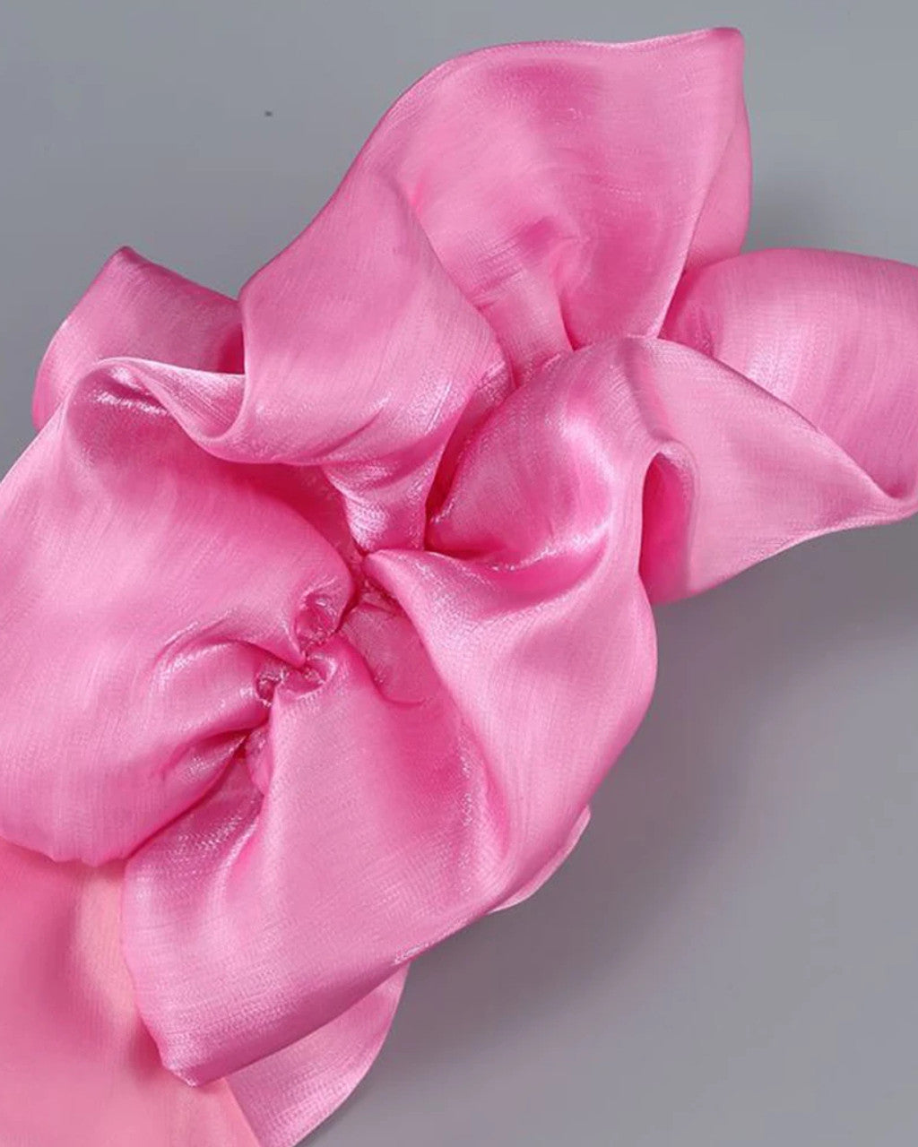 Puff Detail Dress Pink HV1652