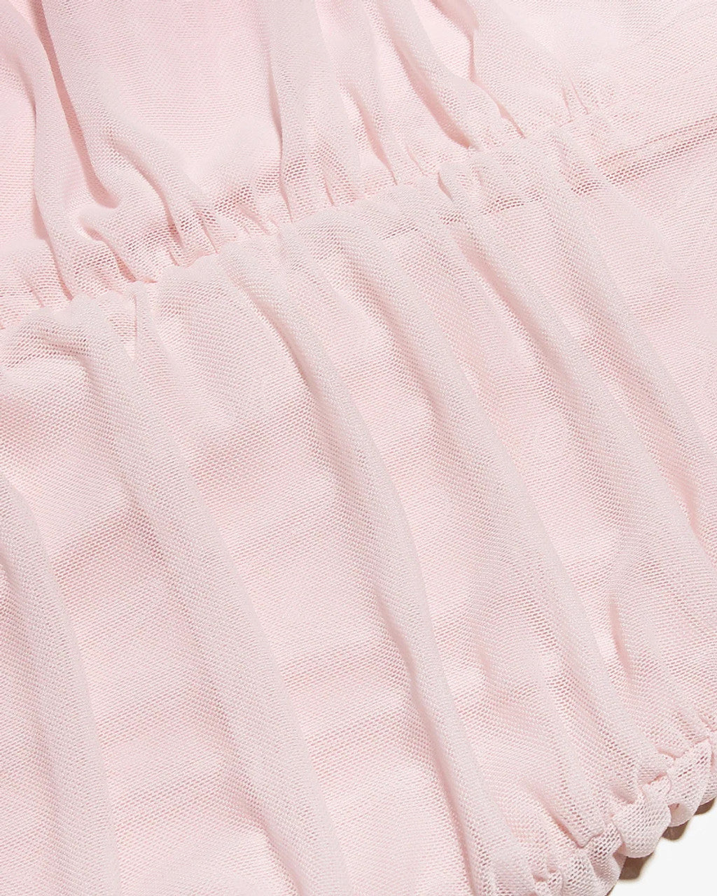 Ruffle Ruched Midi Dress Pink