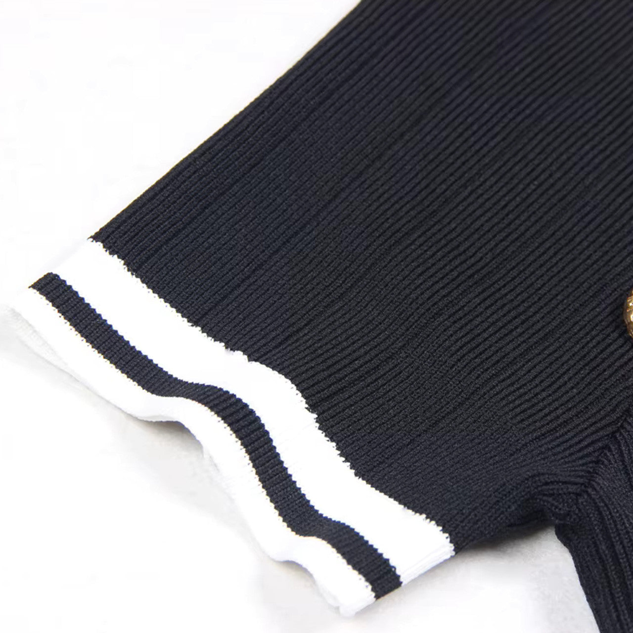 Short Sleeve Knitted Dress