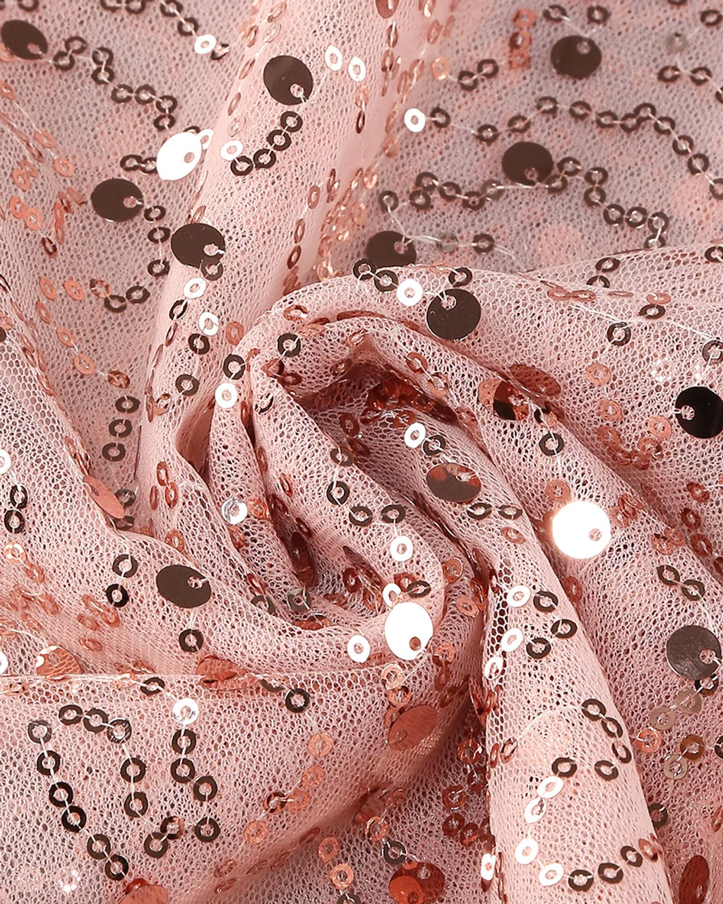 Strapless Sequin Corset Maxi Dress Pink
