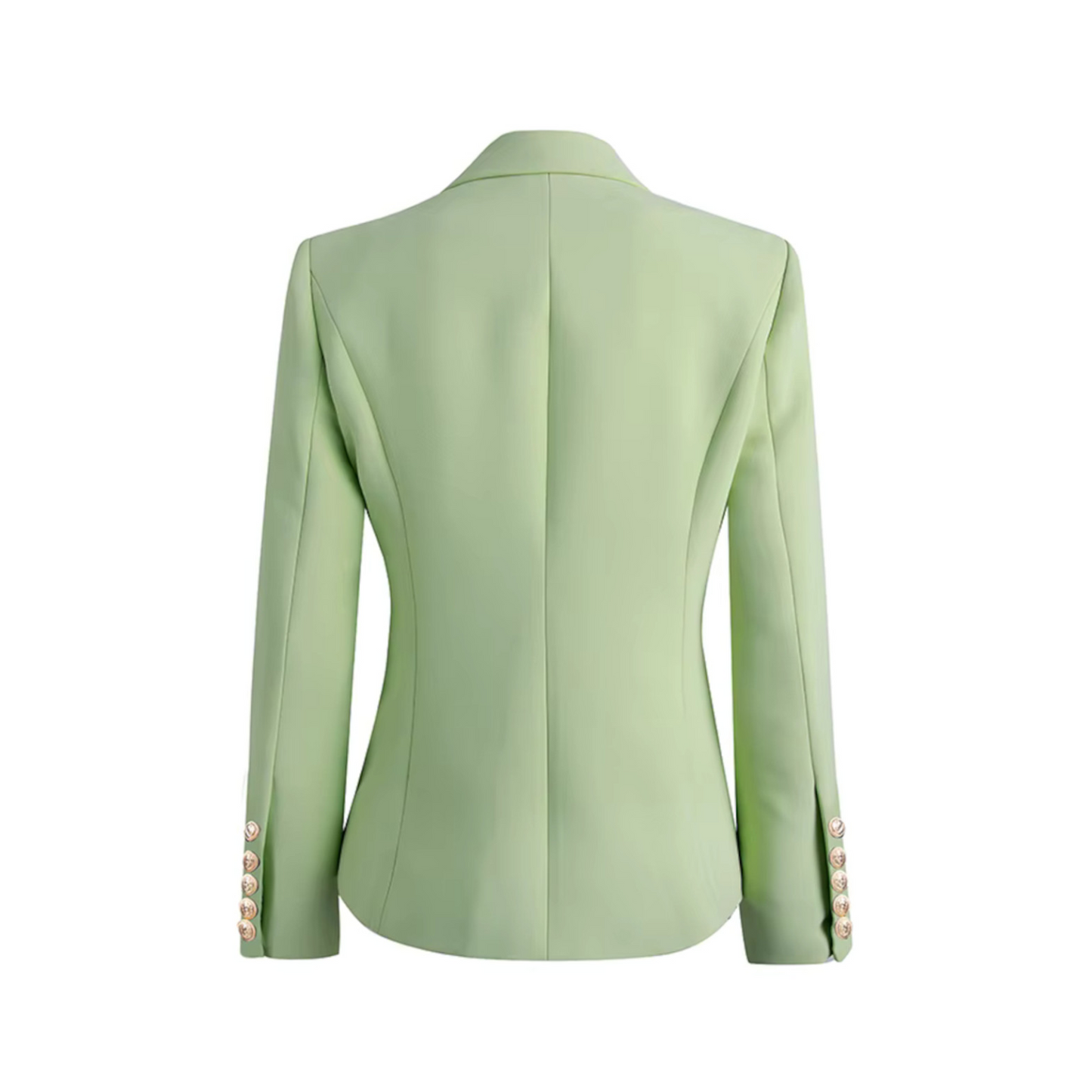 Long Sleeve Blazer Lime Green
