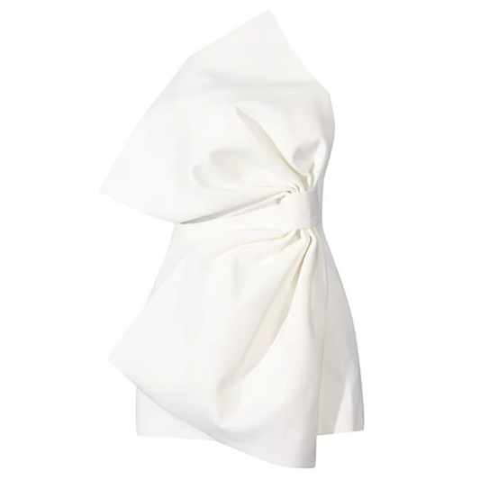Strapless Bow Detail Dress