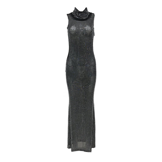 Crystal Maxi Dress Black HV1330