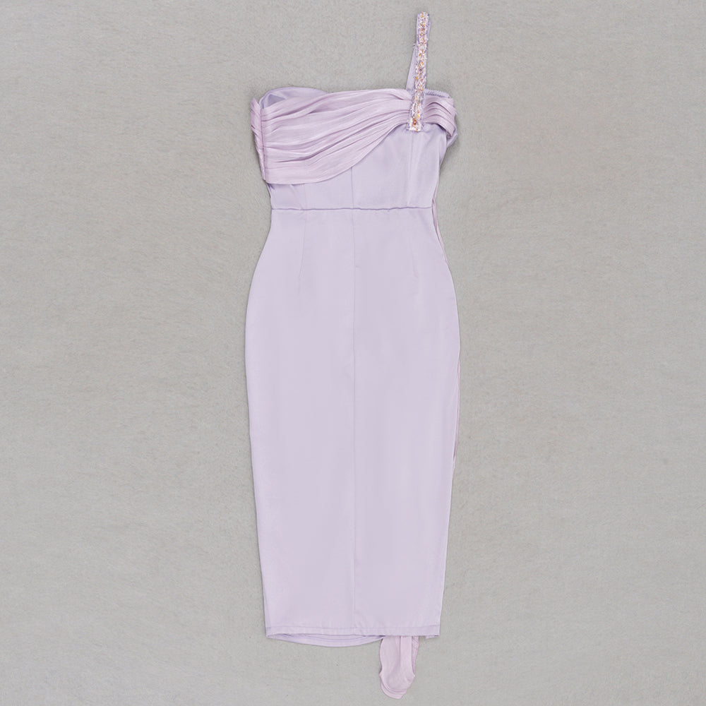 One Shoulder Midi Dress HV9408