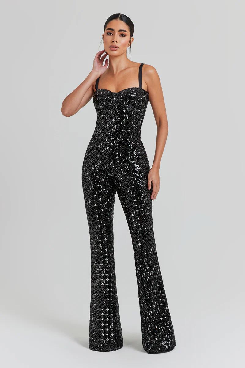 Sequin Jumpsuit HV9504