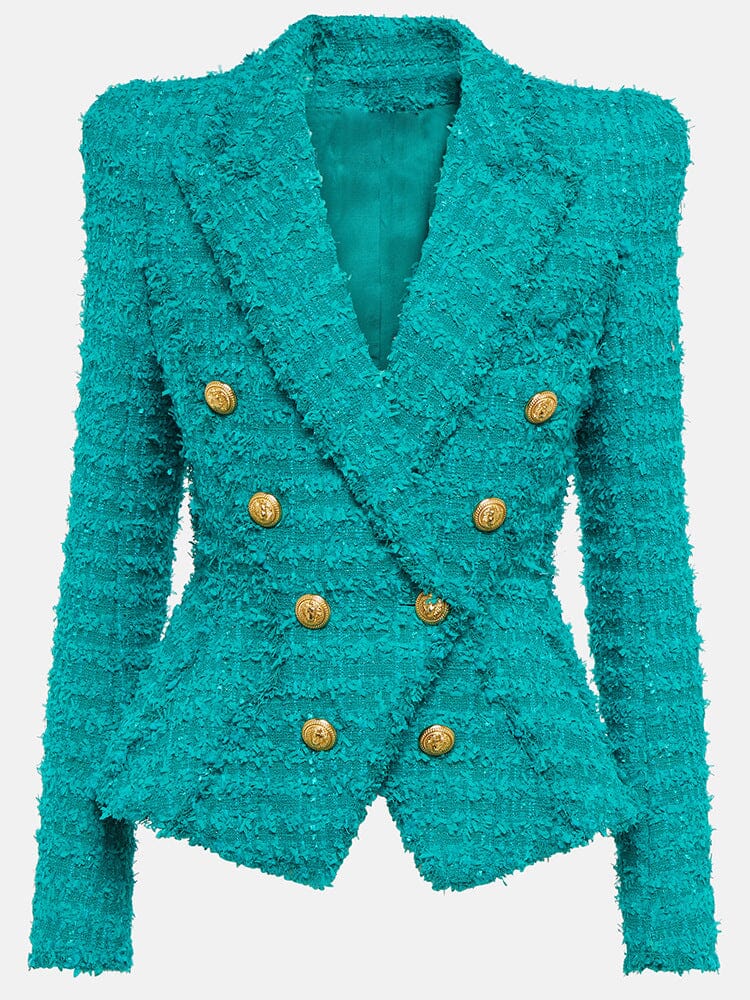 Long Sleeve Frayed Two Piece Set