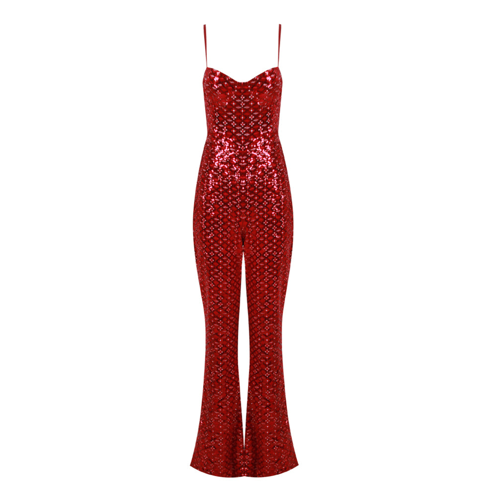 Sequin Jumpsuit HV9504