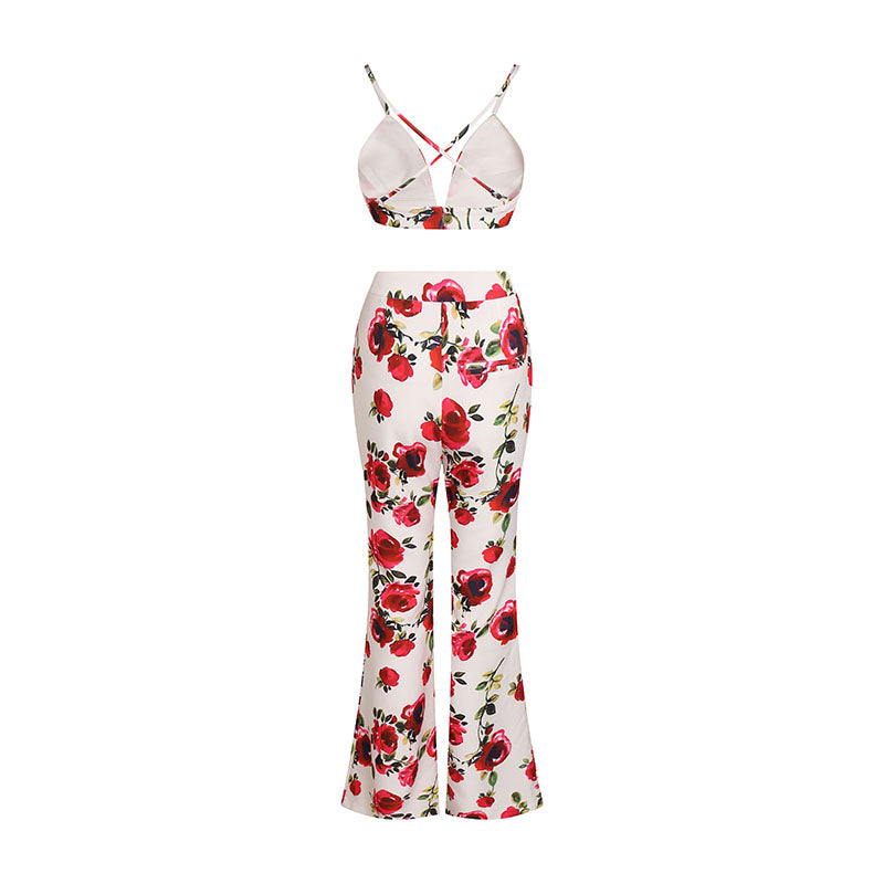 Floral Three Piece Suit HV9975