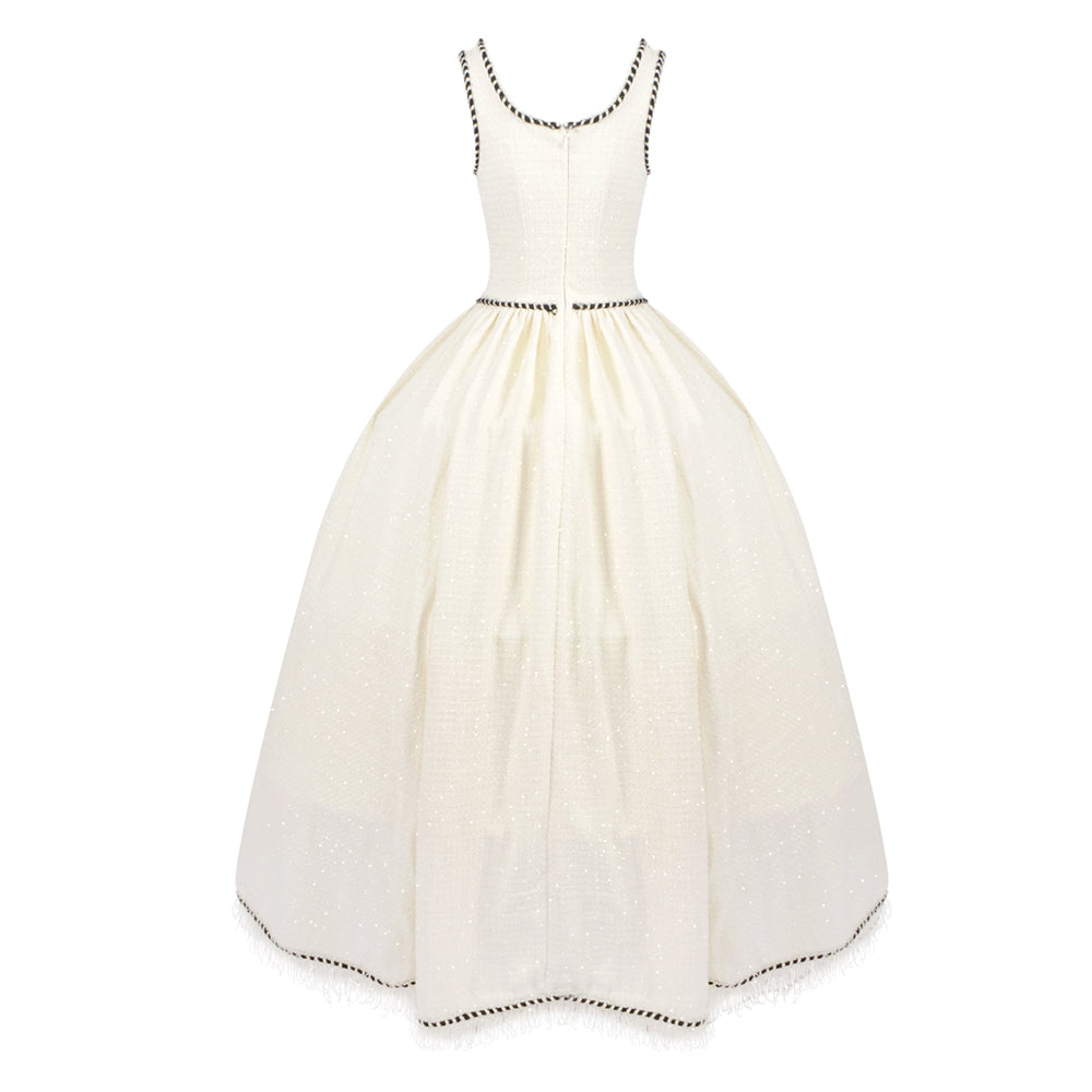 Princess Maxi Dress Ivory HV2073