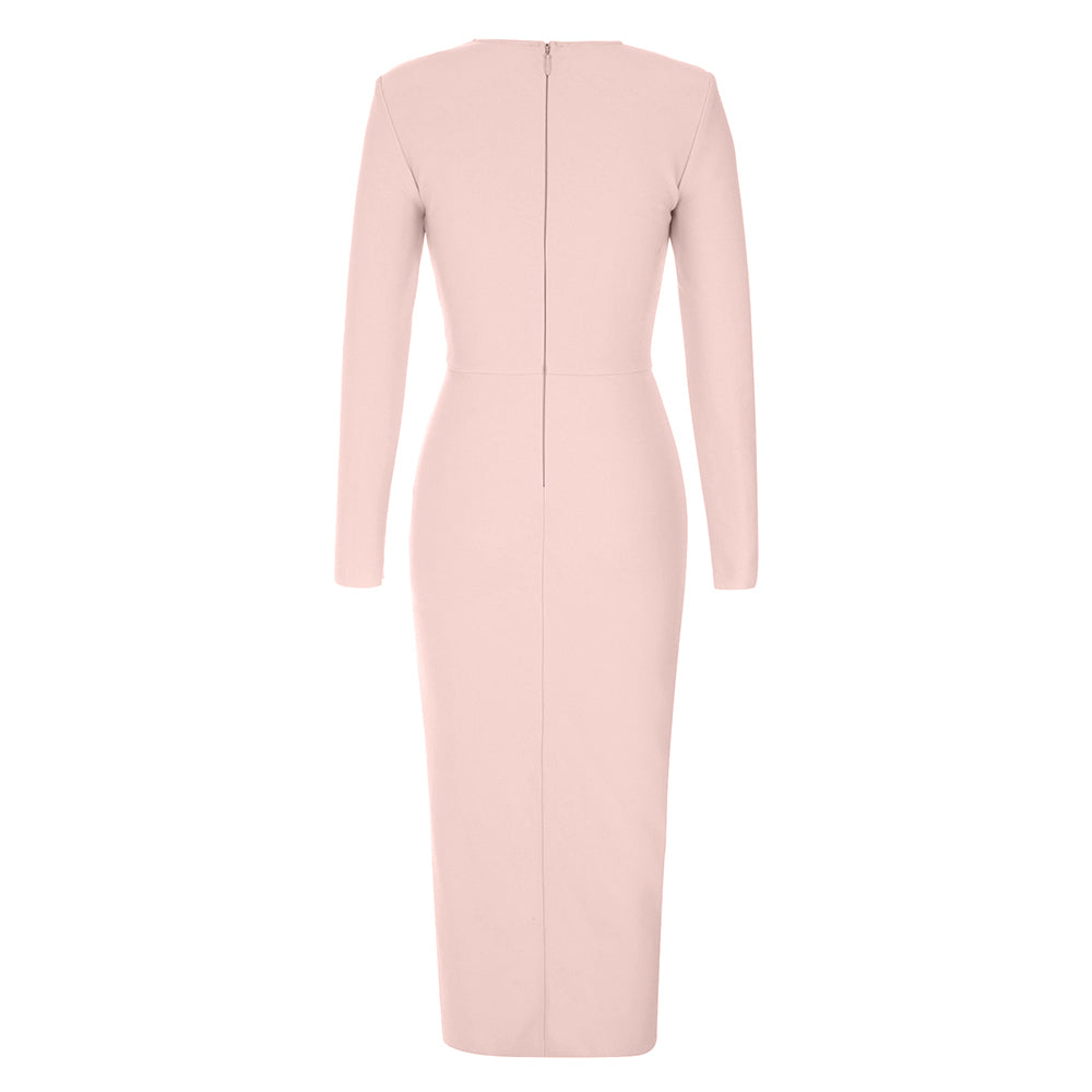 Long Sleeve Midi Dress HV9529