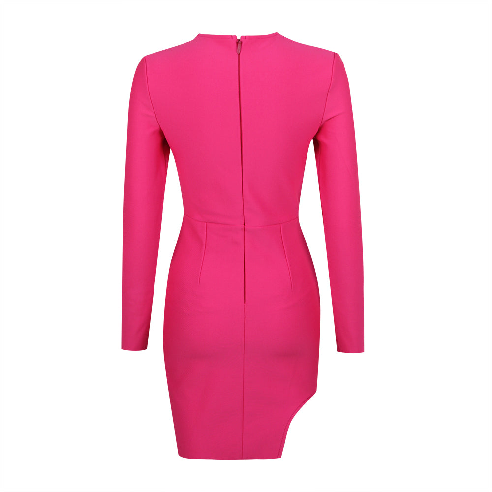 Long Sleeve Embellished Dress HV9229