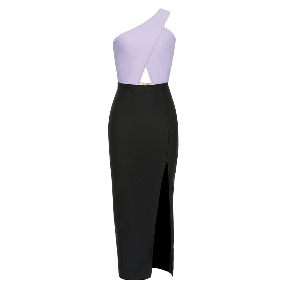 One Shoulder Midi Dress HV9583