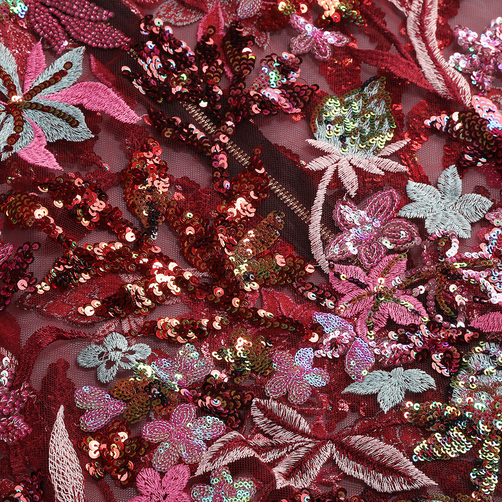 Strapless Floral Bustier Maxi Dress HV1890