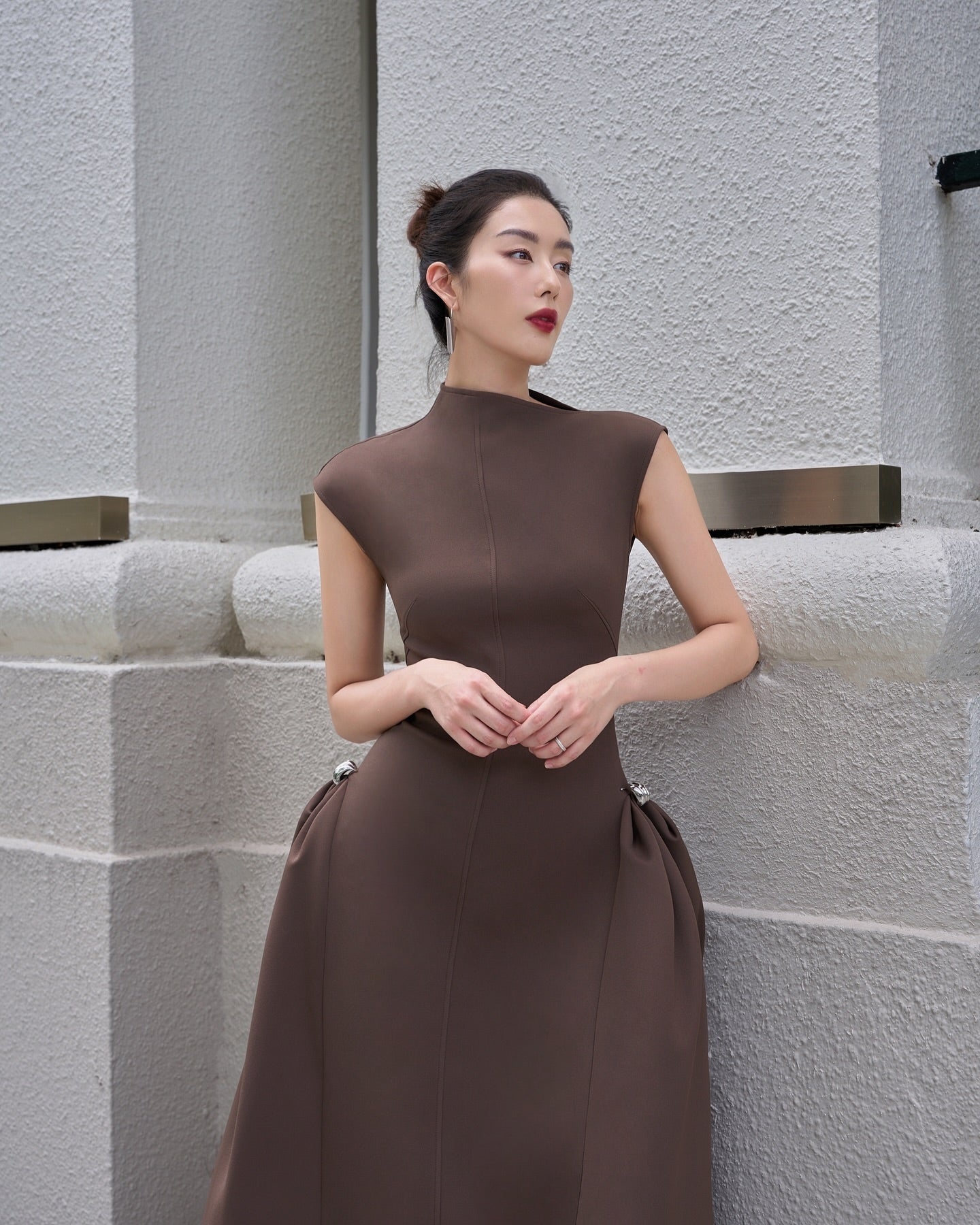 A Line Maxi Dress HV1978