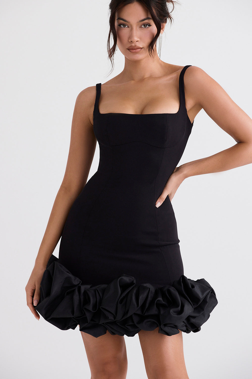 Puff Hem Dress HV9400