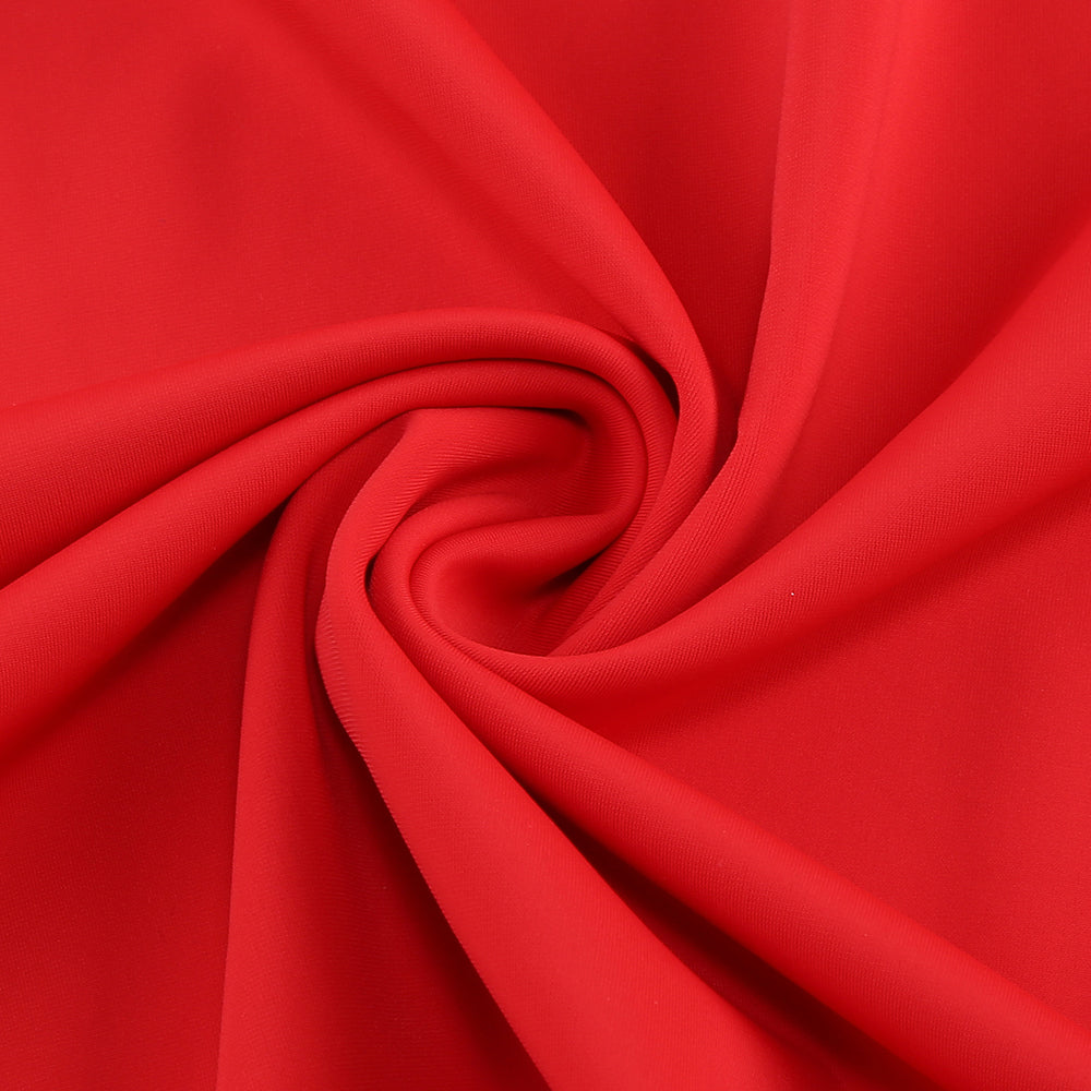 Long Sleeve Backless Maxi Dress Red