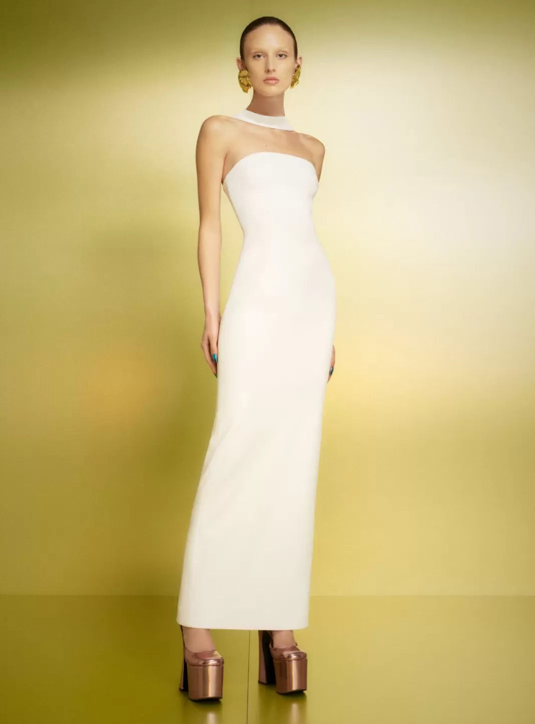 Halter Maxi Dress HV1401