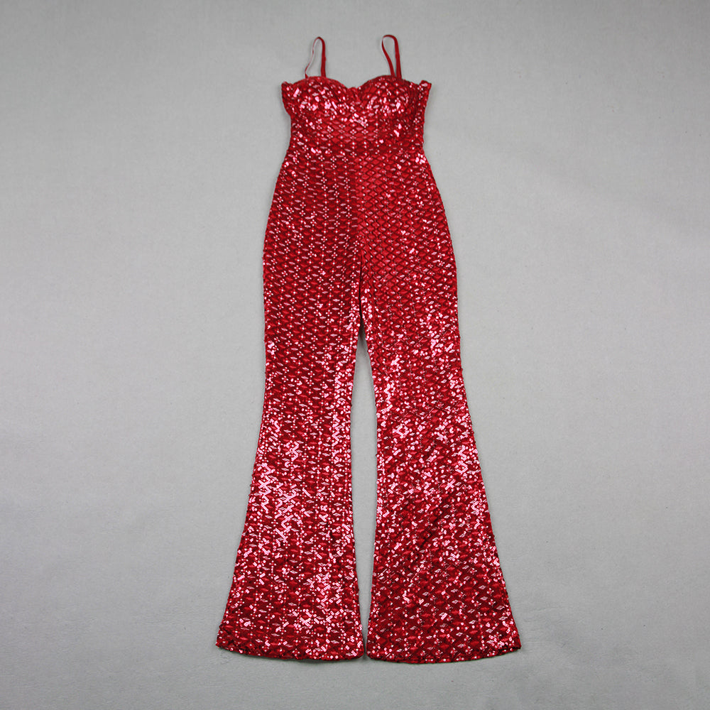 Sequin Jumpsuit HV9504