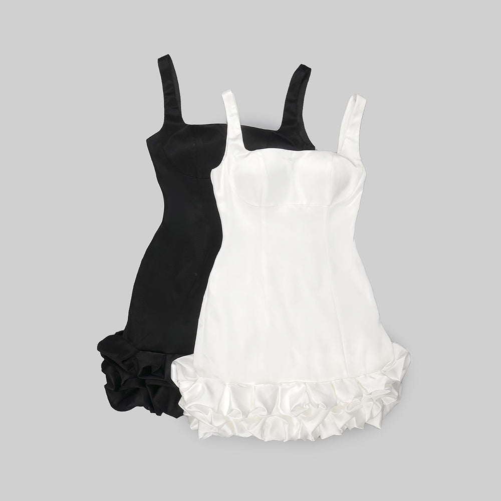 Puff Hem Dress HV9400