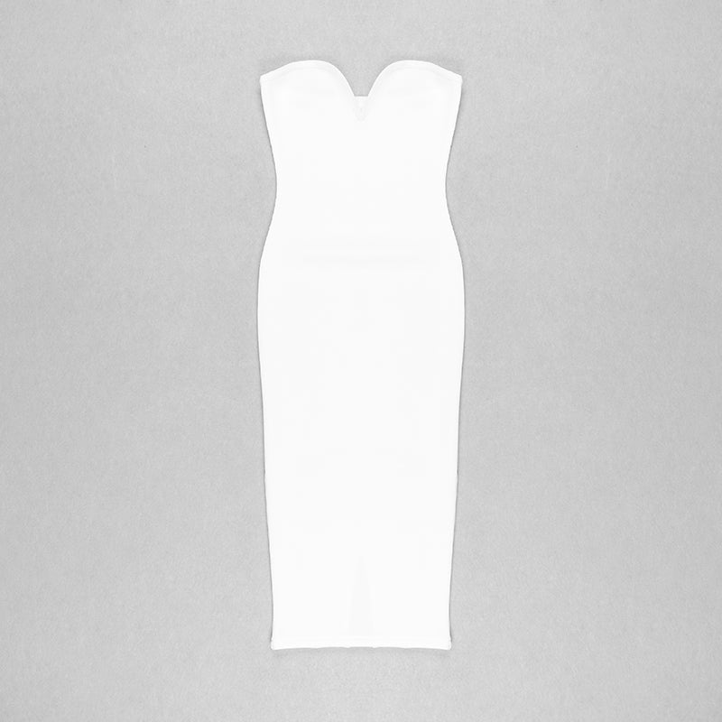Strapless Cut Out Detail Dress HV8003