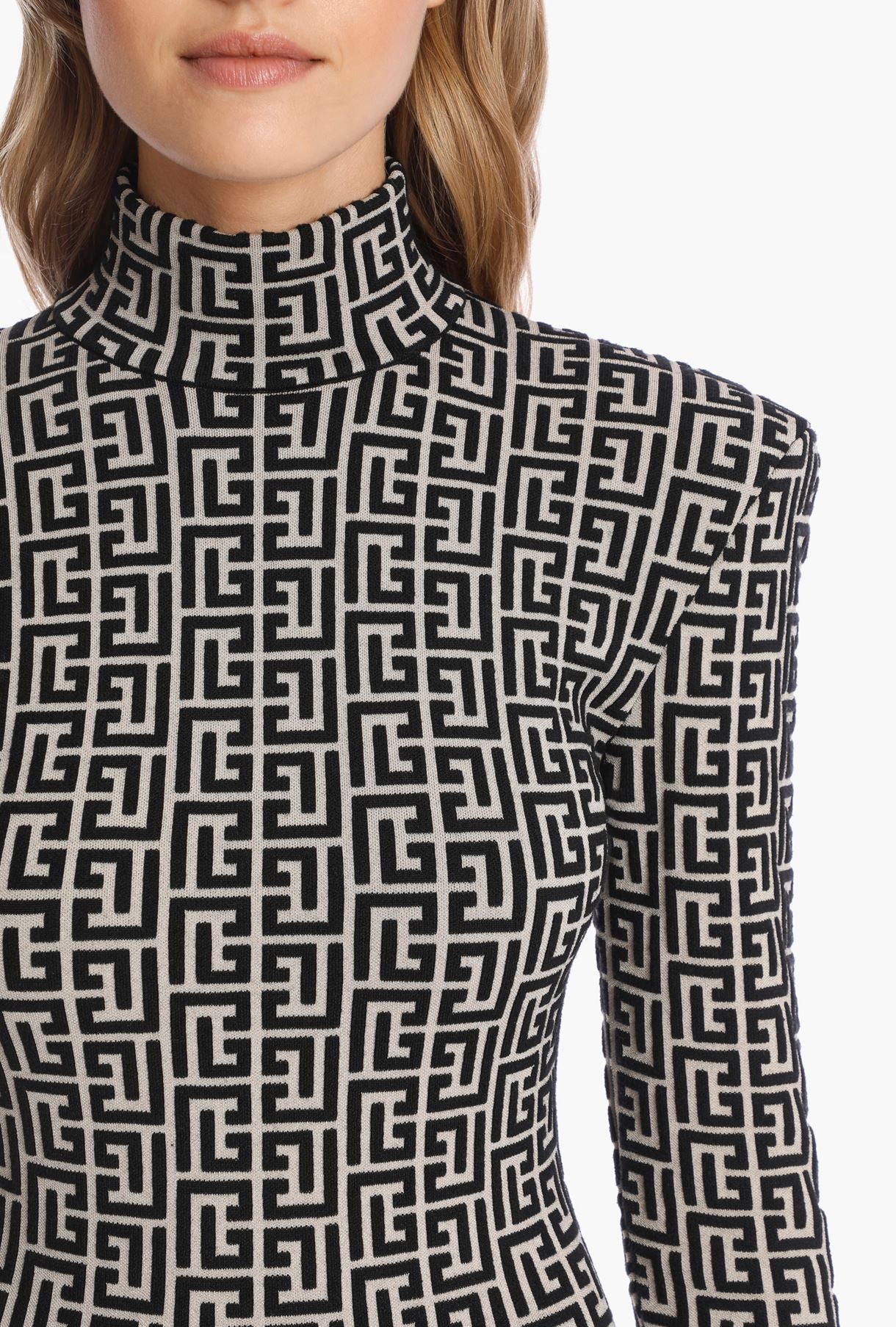 Long Sleeve Printed Dress HV7232