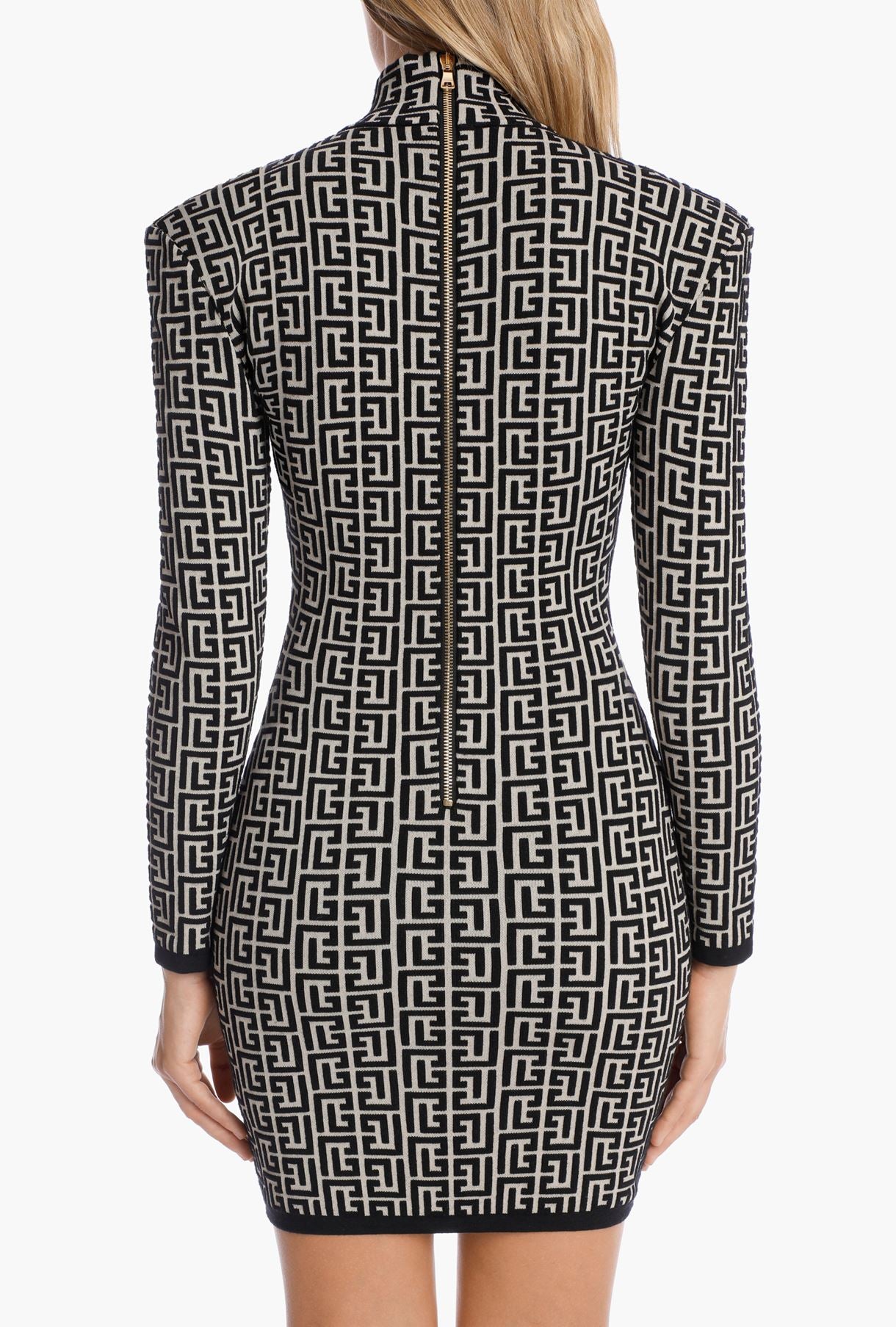 Long Sleeve Printed Dress HV7232