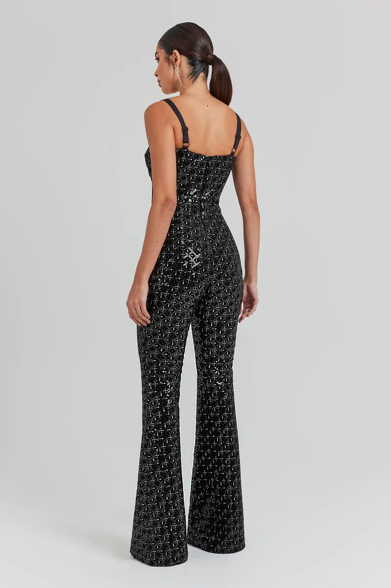 Sequin Jumpsuit  HV9504