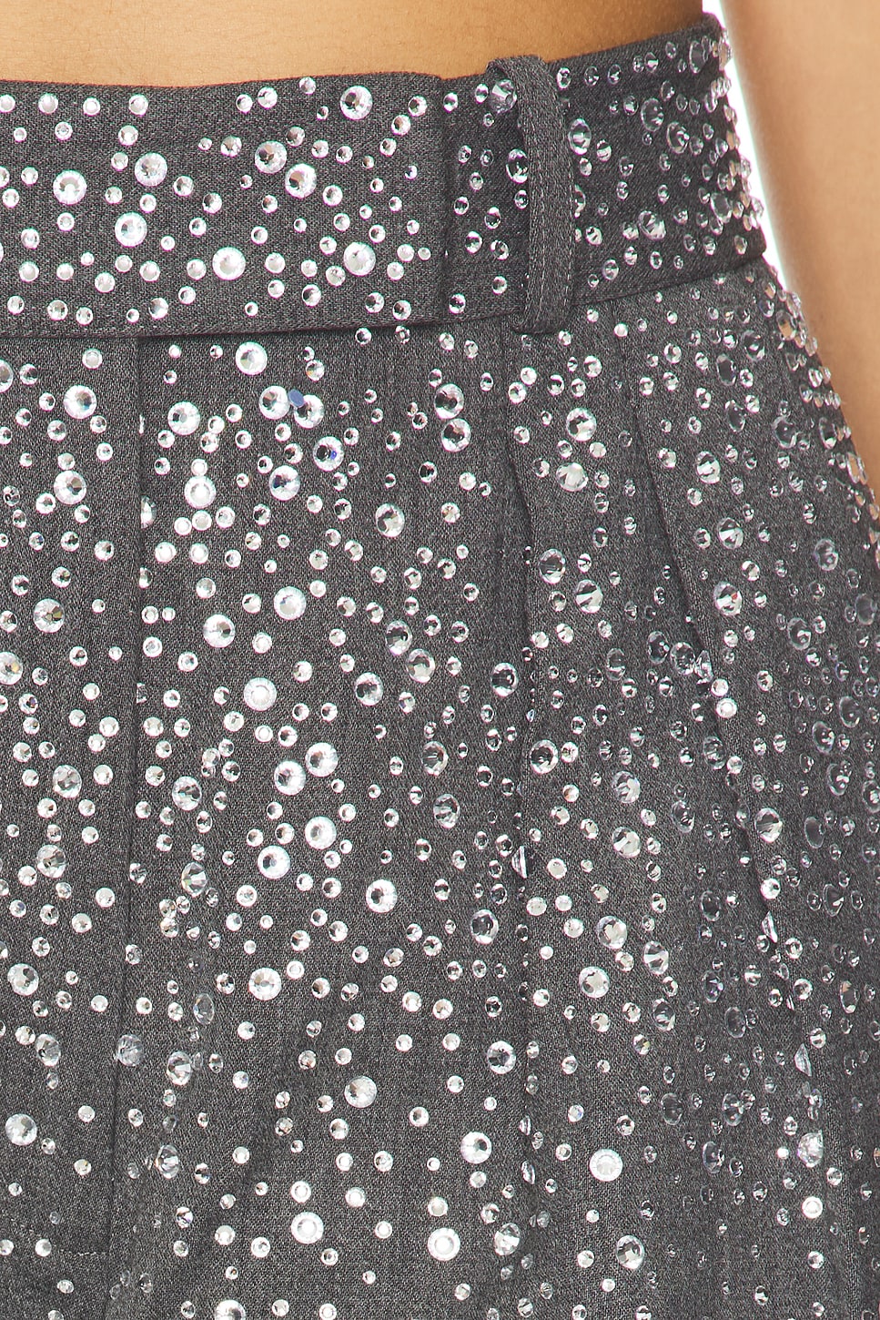 Crystal Embellished Suit Grey HV3064