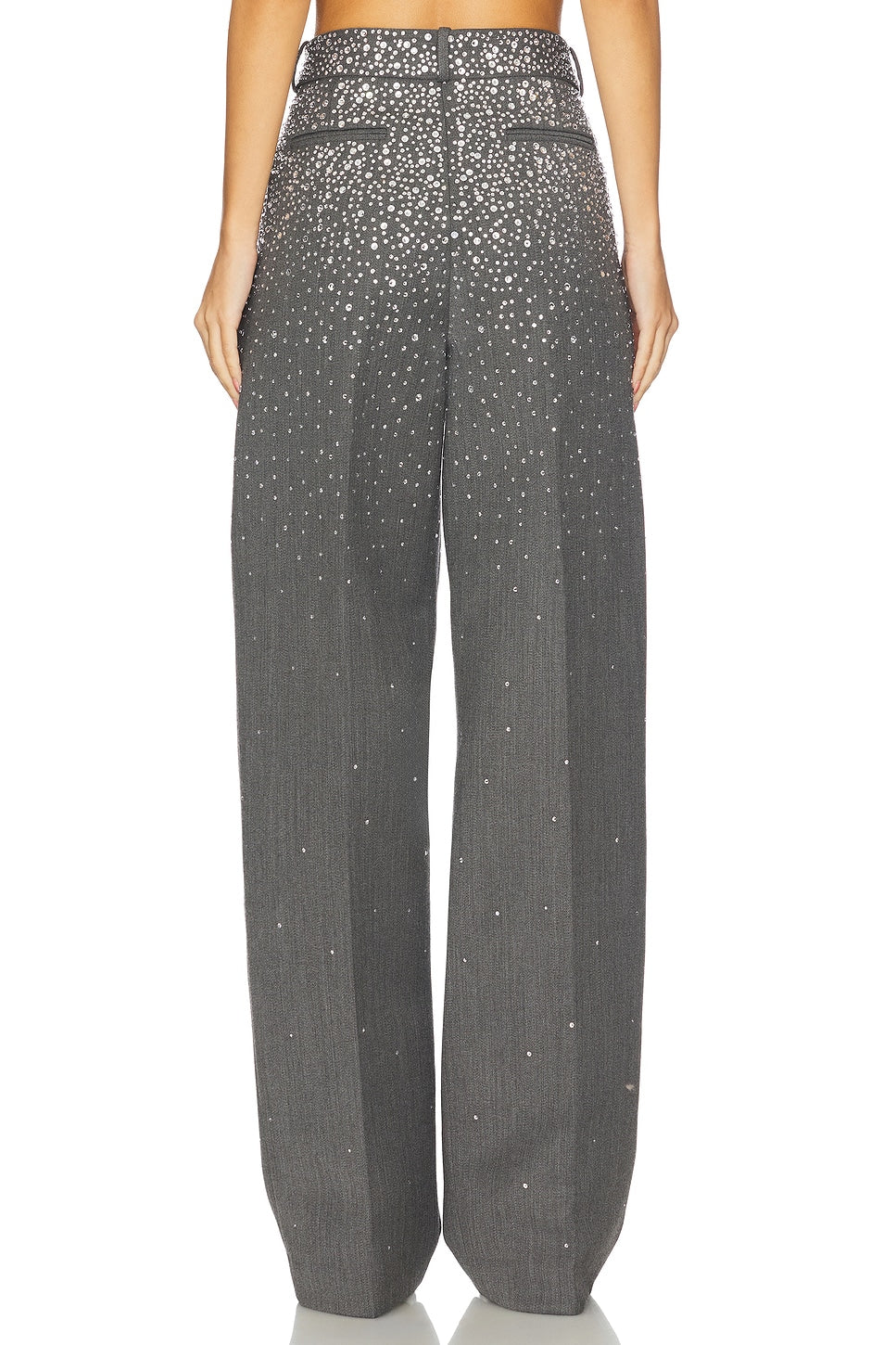 Crystal Embellished Suit Grey HV3064
