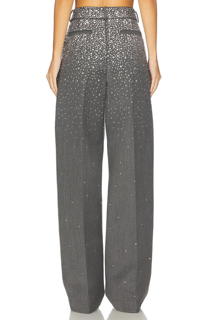 Crystal Embellished Suit Grey HV3064