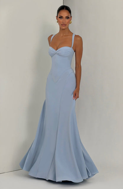 Bustier A Line Corset Maxi Dress HV3188
