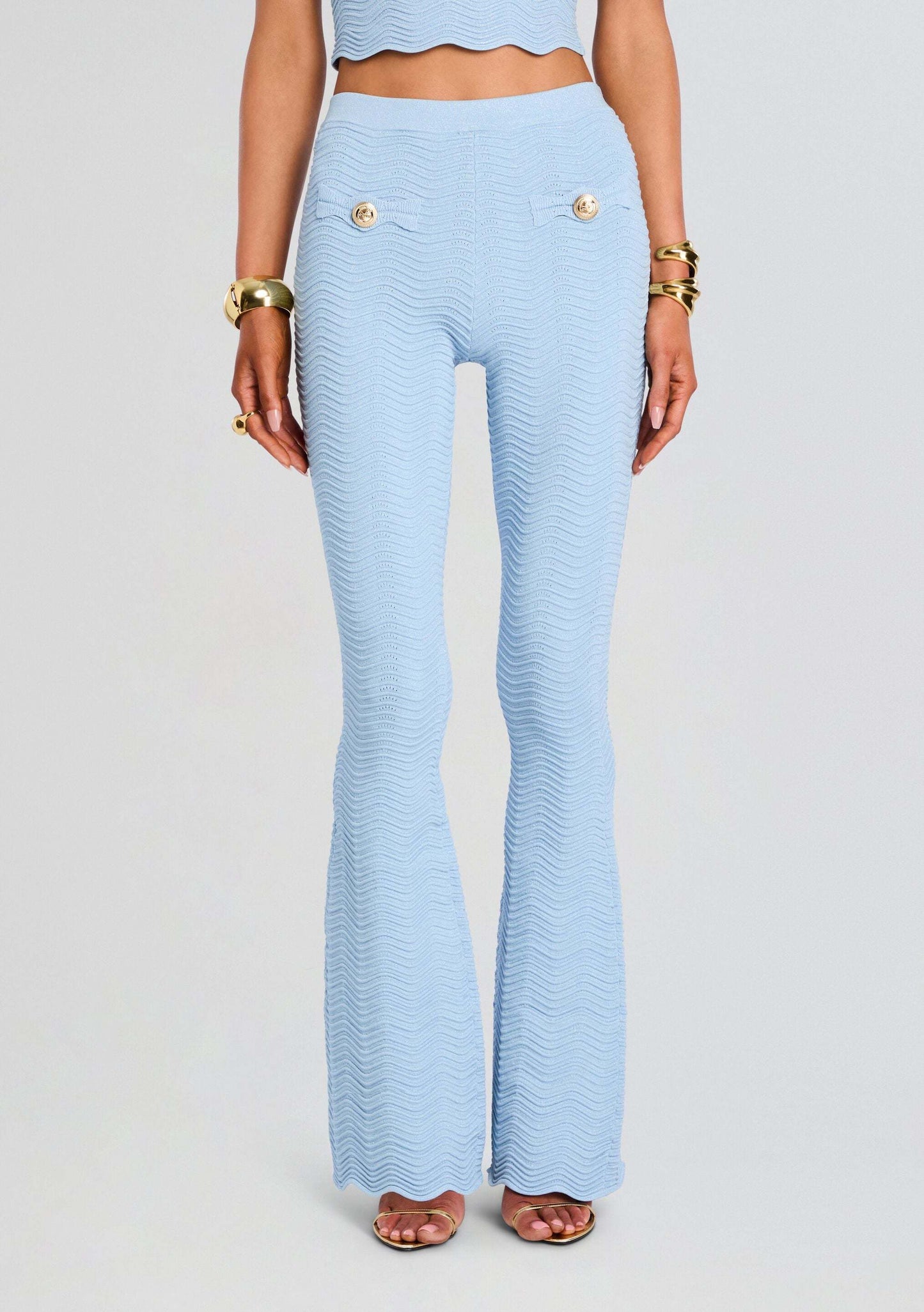 Ribbed Two Piece Jumpsuit Rust HV2881
