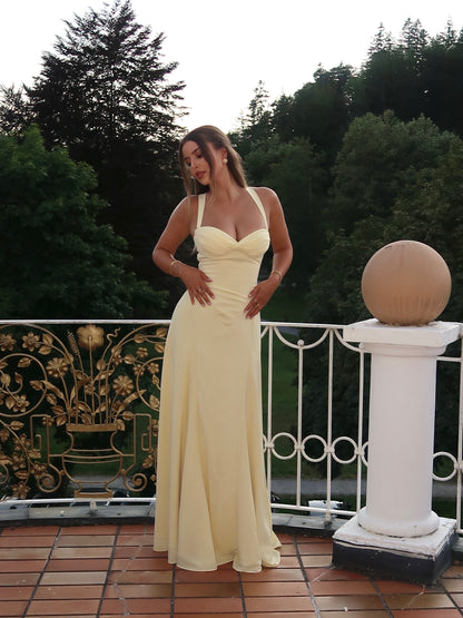 Bustier A Line Corset Maxi Dress HV3188