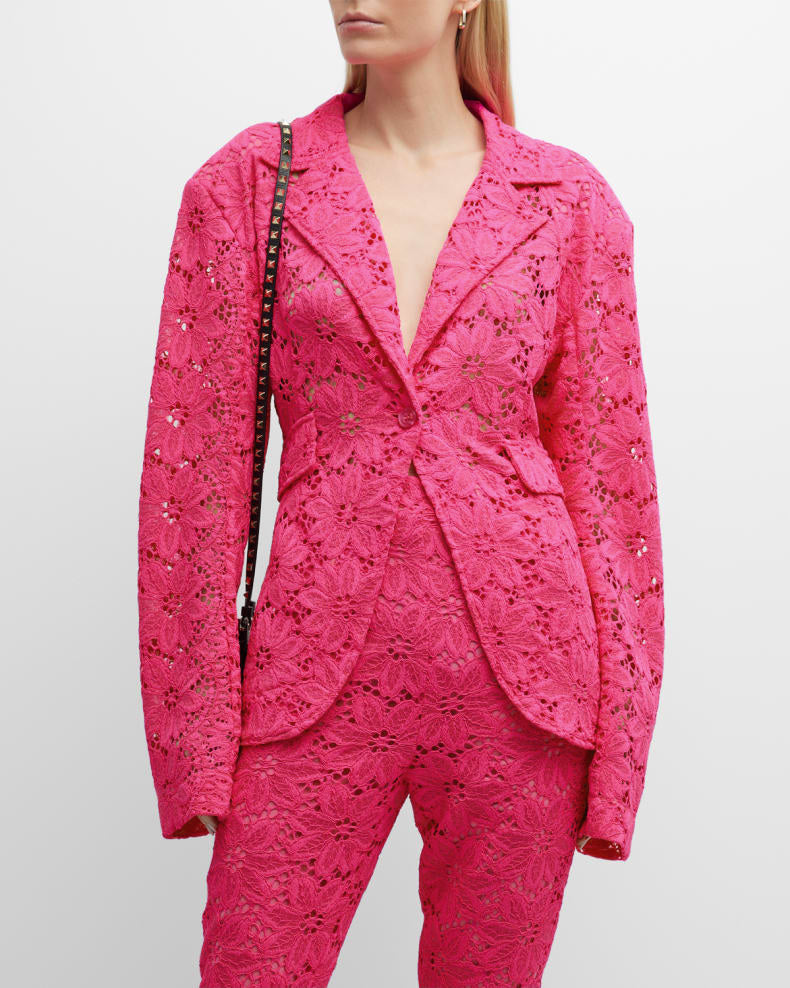 Floral Crochet Suit HV2890