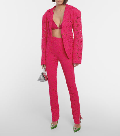Floral Crochet Suit HV2890