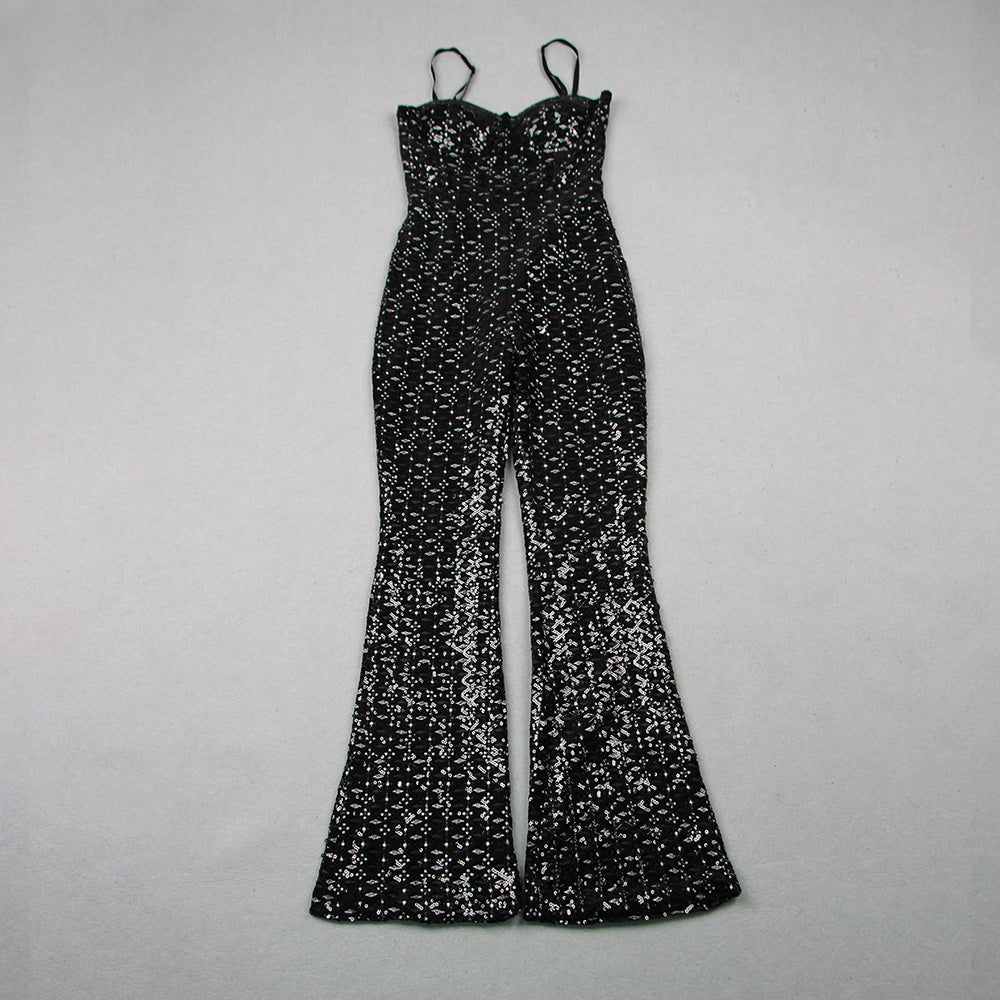 Sequin Jumpsuit  HV9504