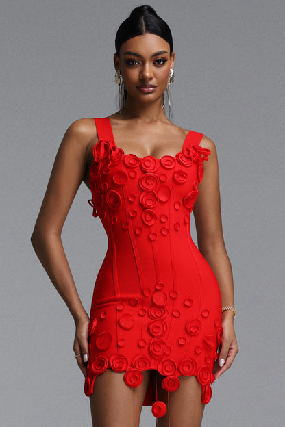 String Detail Structured Dress HV3097