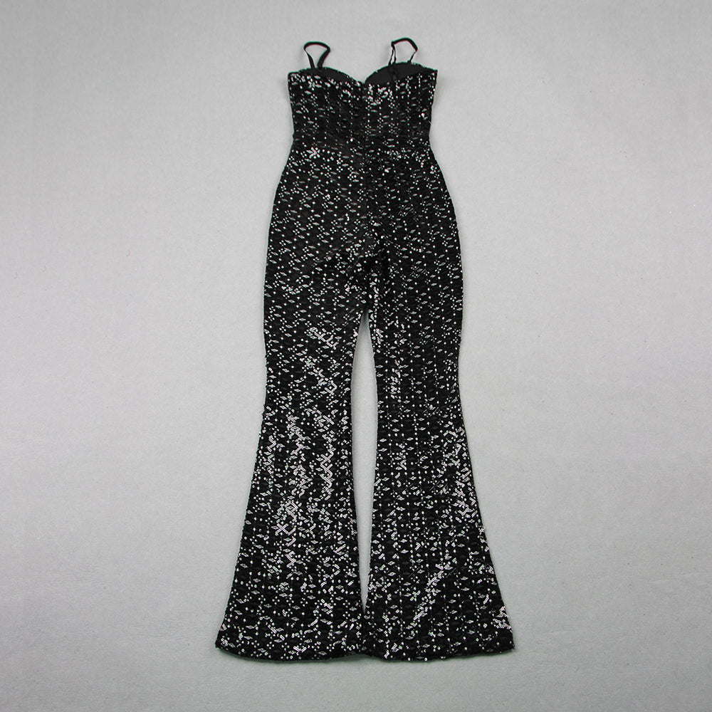 Sequin Jumpsuit  HV9504