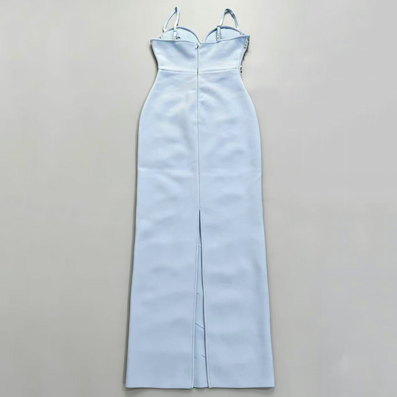 Crystal Embellished Bustier Maxi Dress HV2894