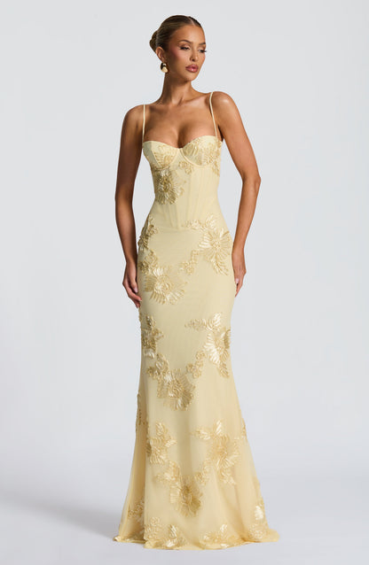 Halter Floral Strappy Backless Maxi Dress Red HV2963