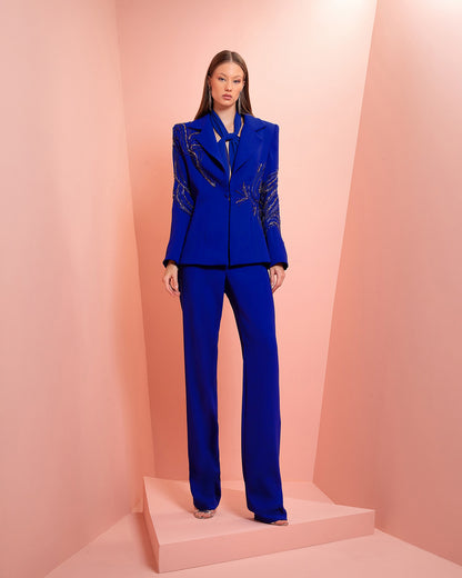 Crystal Detail Suit Blue HV2806