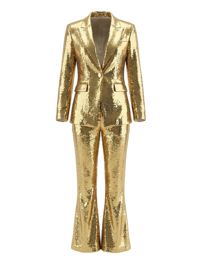 Sequined Suit Gold HV2856