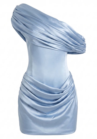 Draped Bardot Corset Dress HV3206